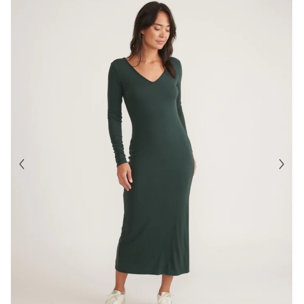 Lexi Rib V-Neck Maxi Dress